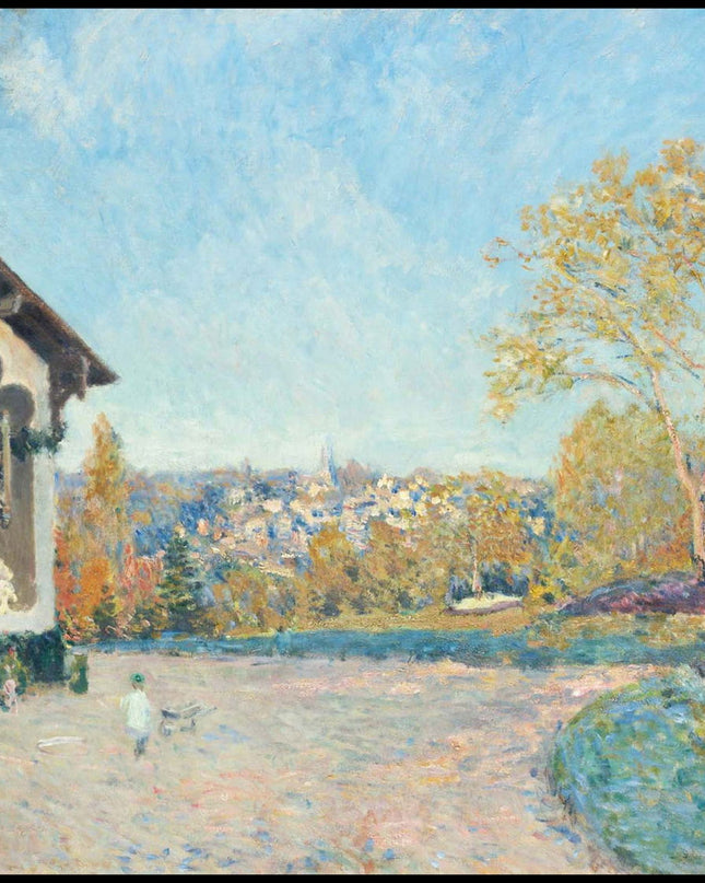 Alfred Sisley - View of Marly-le-Roi from Coeur-Volant