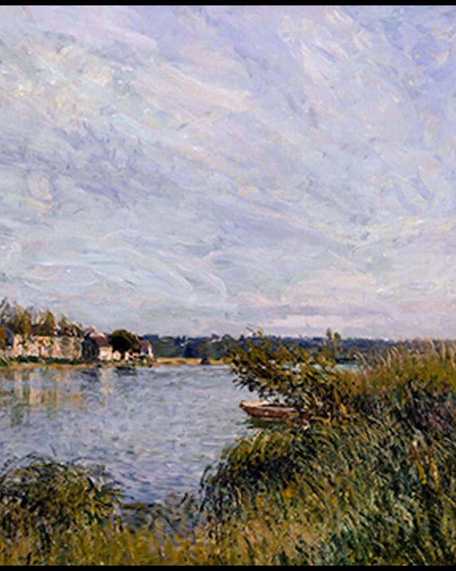 Alfred Sisley - View of Saint-Mammès