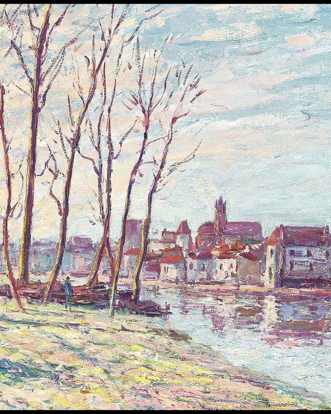 Alfred Sisley - Vue de Moret