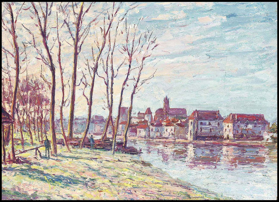 Alfred Sisley - Vue de Moret