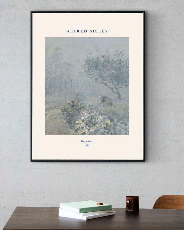 Alfred Sisley Poster - Fog Voisins Poster