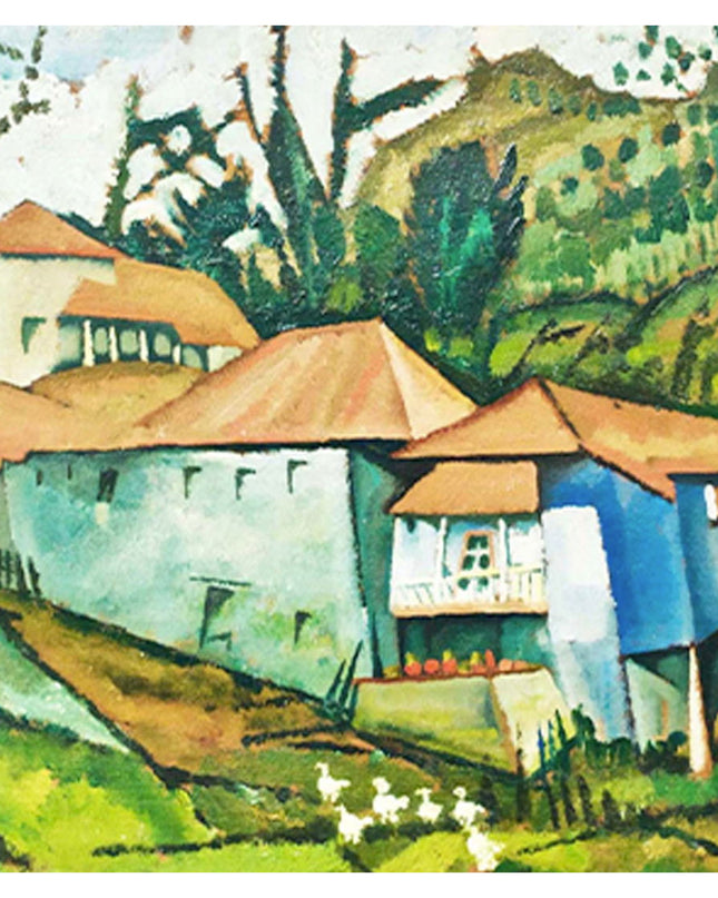 Amadeo de Souza-Cardoso - Small River House