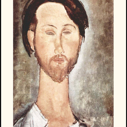 Amedeo Modigliani- Portrait of Léopold Zborowski Poster