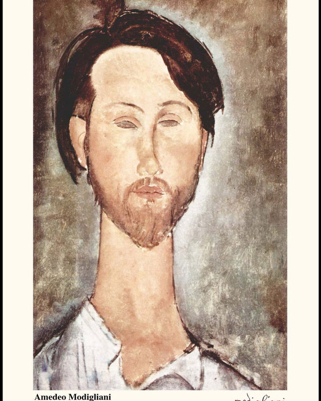 Amedeo Modigliani- Portrait of Léopold Zborowski Poster