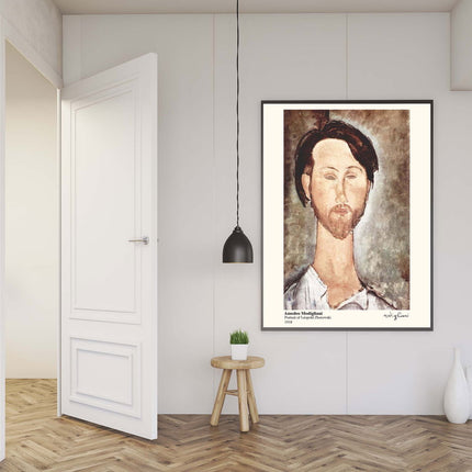 Amedeo Modigliani- Portrait of Léopold Zborowski Poster