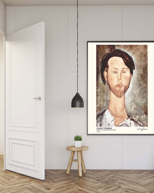 Amedeo Modigliani- Portrait of Léopold Zborowski Poster