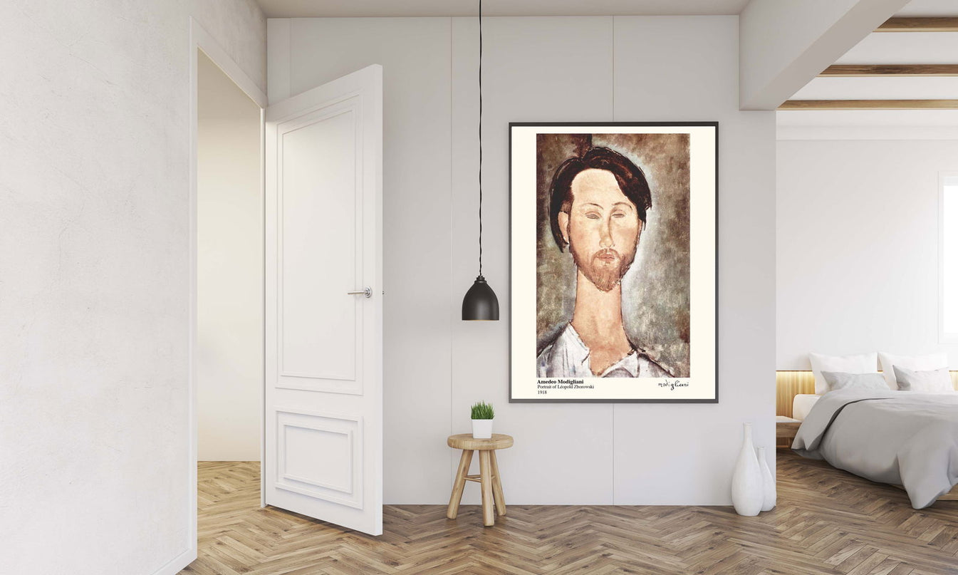 Amedeo Modigliani- Portrait of Léopold Zborowski Poster