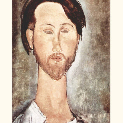 Amedeo Modigliani- Portrait of Léopold Zborowski Poster