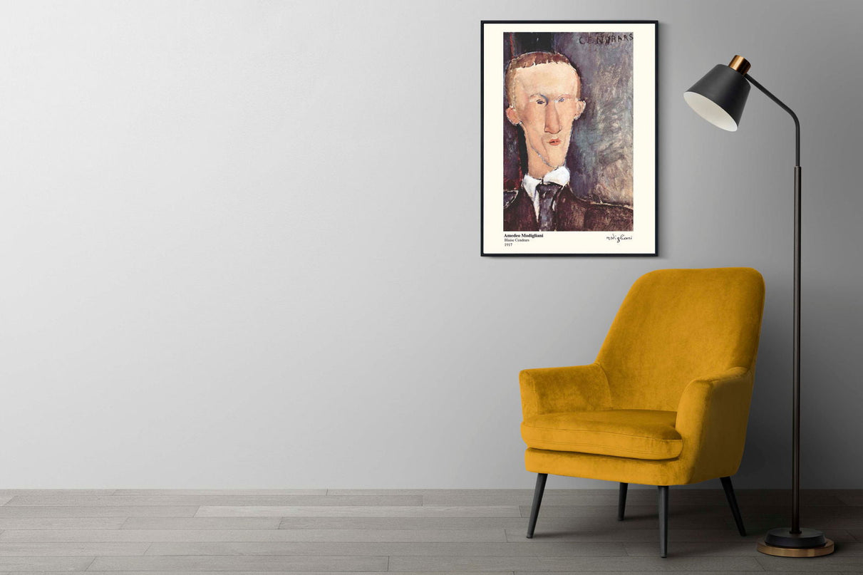 Amedeo Modigliani - Blaise Cendrars Poster