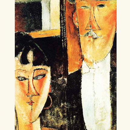 Amedeo Modigliani - Bride and Groom Poster