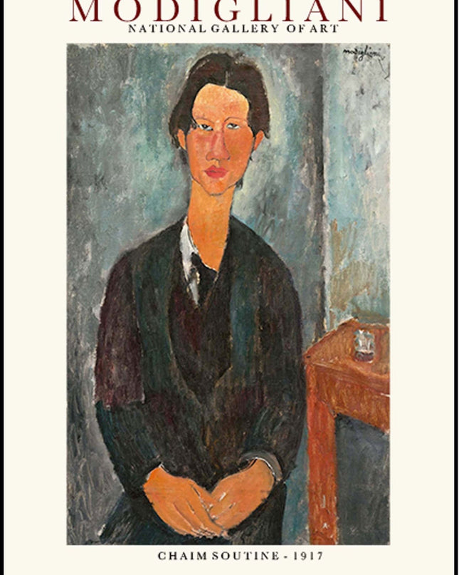 Amedeo Modigliani - Chaim Soutine Poster