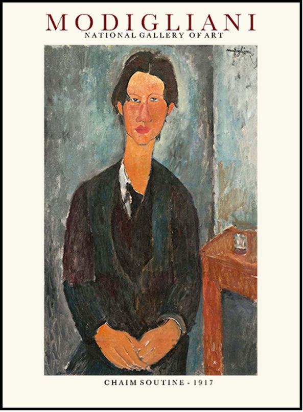 Amedeo Modigliani - Chaim Soutine Poster