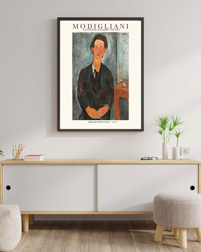 Amedeo Modigliani - Chaim Soutine Poster