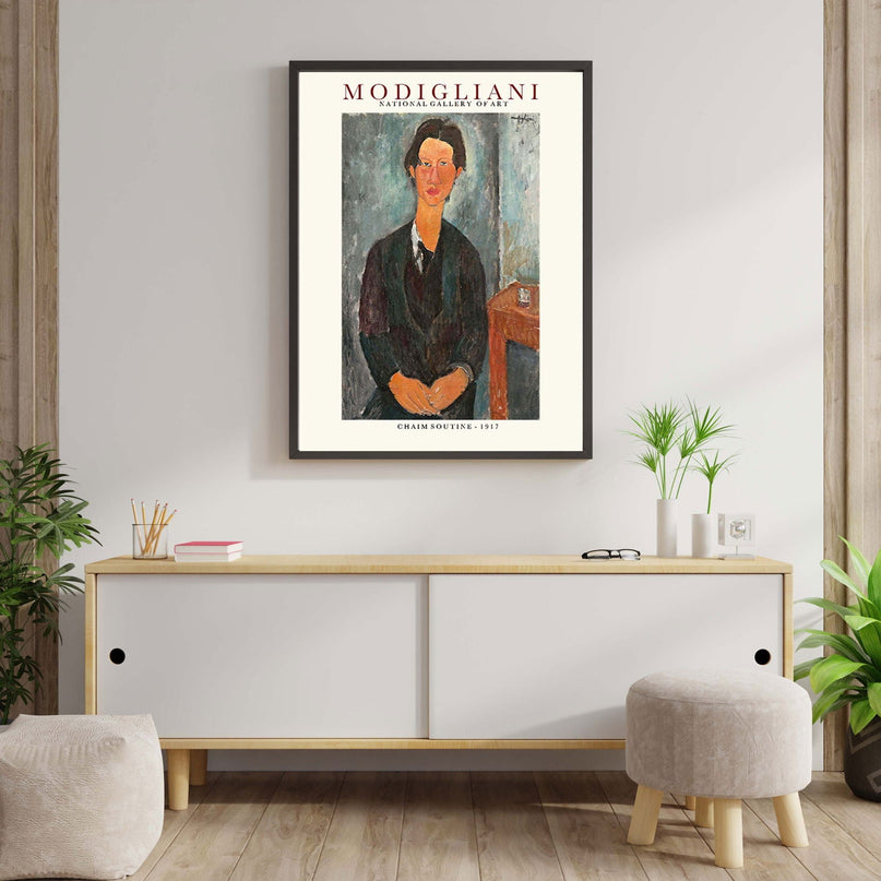 Amedeo Modigliani - Chaim Soutine Poster