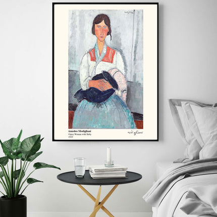 Amedeo Modigliani - Gypsy Woman with Baby Poster