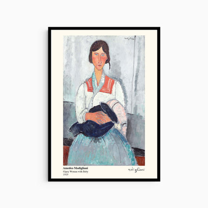 Amedeo Modigliani - Gypsy Woman with Baby Poster