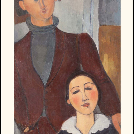 Amedeo Modigliani - Jacques and Berthe Lipchitz Poster