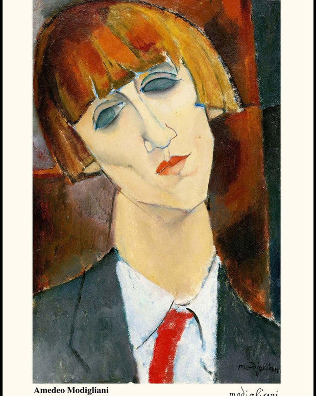 Amedeo Modigliani - Madame Kisling Poster