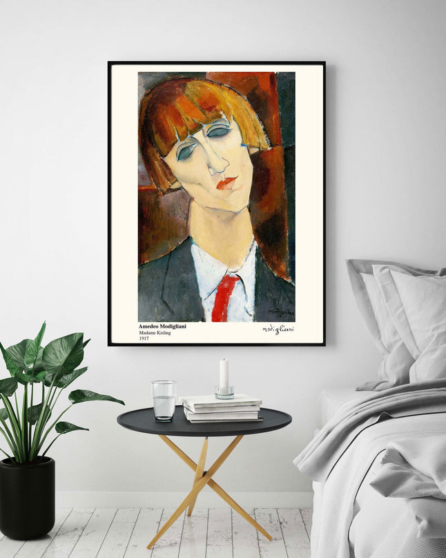 Amedeo Modigliani - Madame Kisling Poster