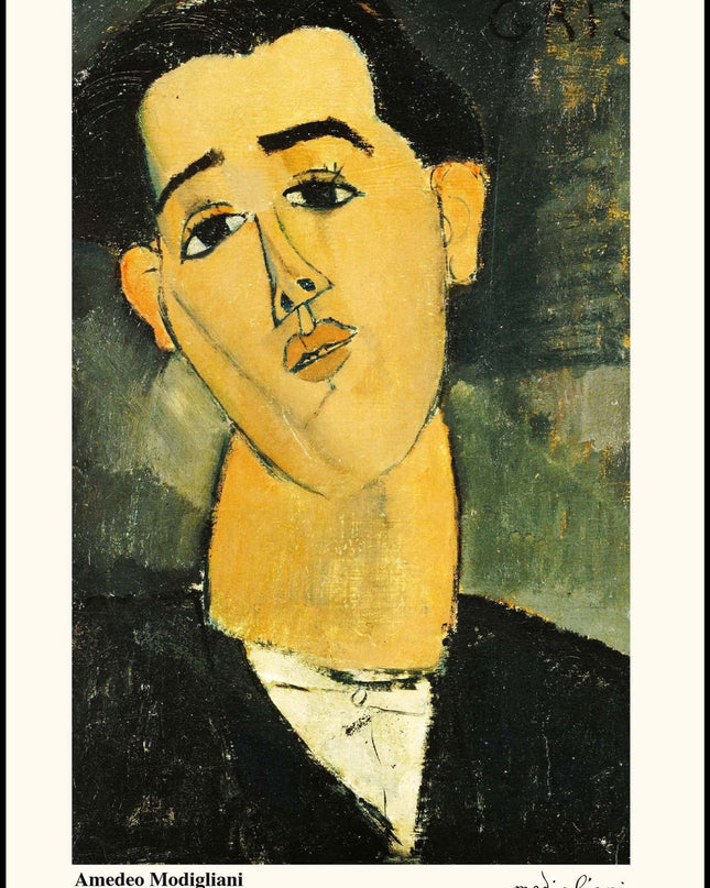 Amedeo Modigliani - Portrait of Juan Gris Poster