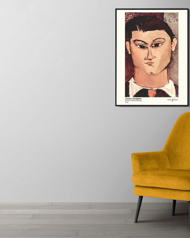 Amedeo Modigliani - Portrait of Moise Kiesling Poster