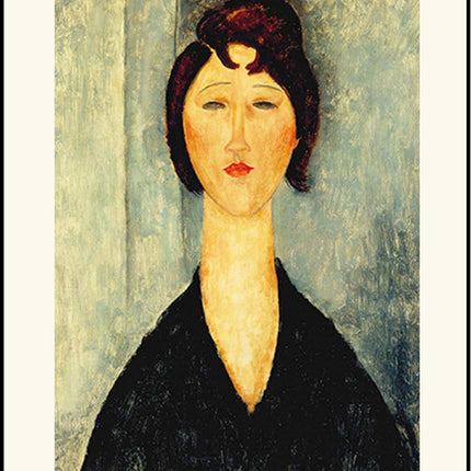 Amedeo Modigliani - Portrait of a Young Woman Poster