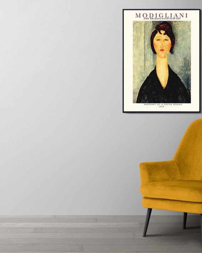 Amedeo Modigliani - Portrait of a Young Woman Poster