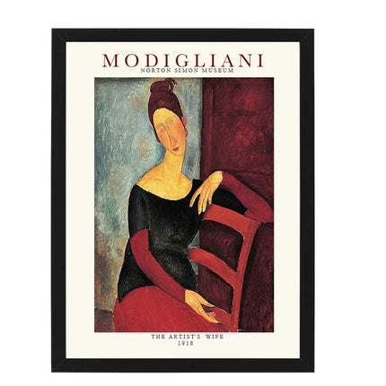 Amedeo Modigliani - Portrait of the Artist's Wife Poster