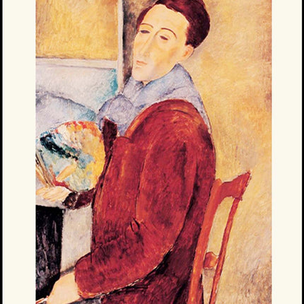Amedeo Modigliani - Self-Portrait Poster