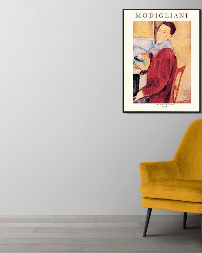 Amedeo Modigliani - Self-Portrait Poster