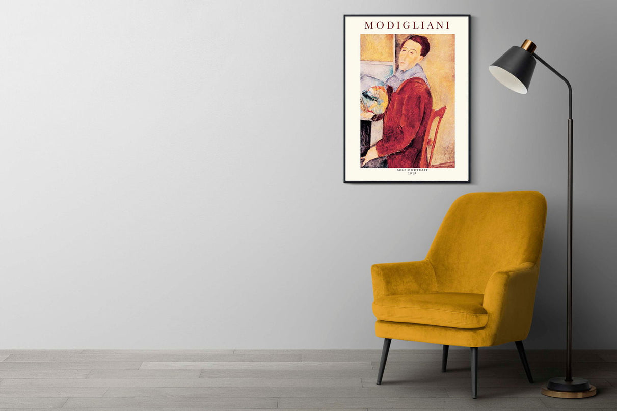 Amedeo Modigliani - Self-Portrait Poster