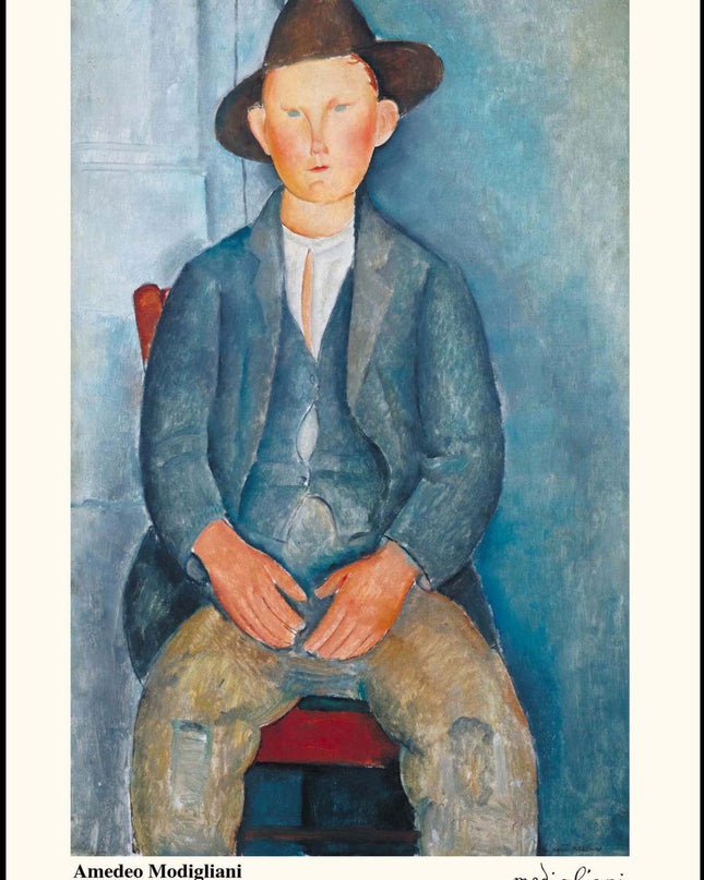 Amedeo Modigliani - The Little Peasant Poster