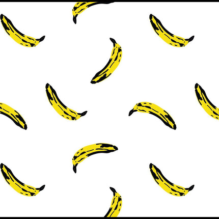 Andy Warhol Style - Seamless Patter with Bananas Poster