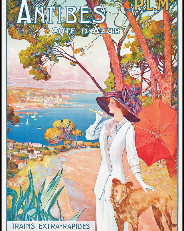 Antibes, cote d'Azur Poster