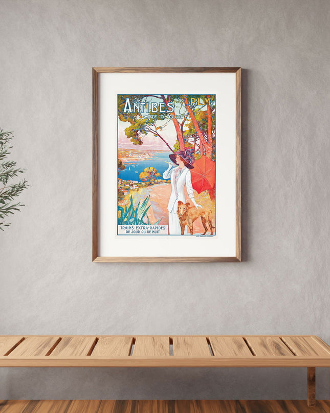 Antibes, cote d'Azur Poster