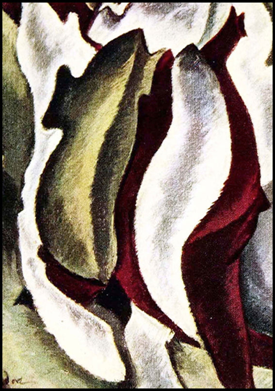 Arthur Dove - Based On Leaf Forms and Spaces