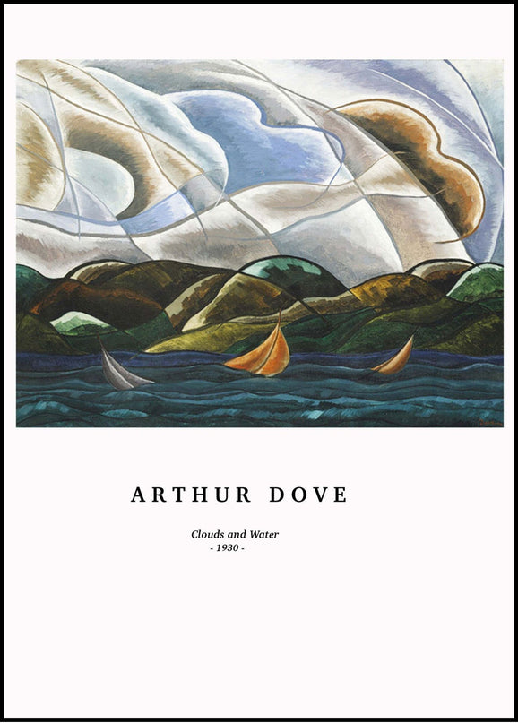 Arthur Dove - Clouds and Water Poster