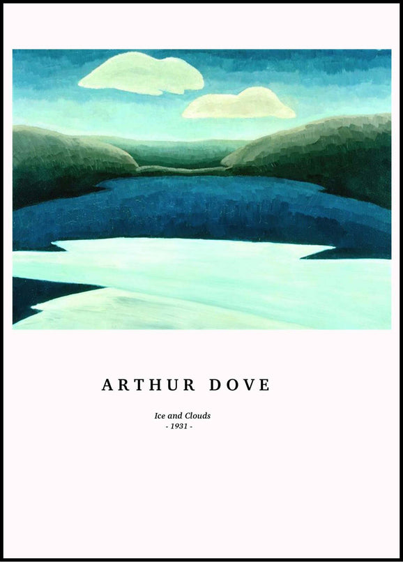 Arthur Dove - Ice and Clouds Poster