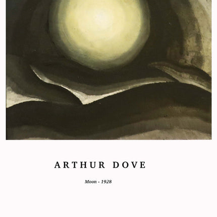 Arthur Dove - Moon Poster