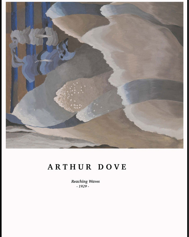 Arthur Dove - Reaching Waves Poster