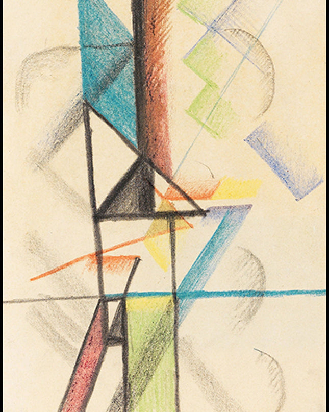 August Macke - Abstrakte Formen V