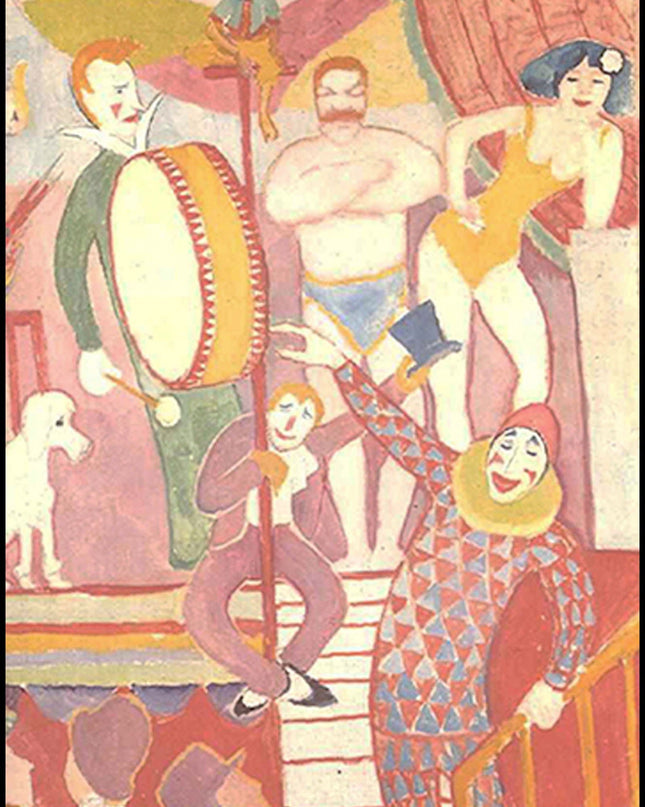August Macke - Curcus Picture II