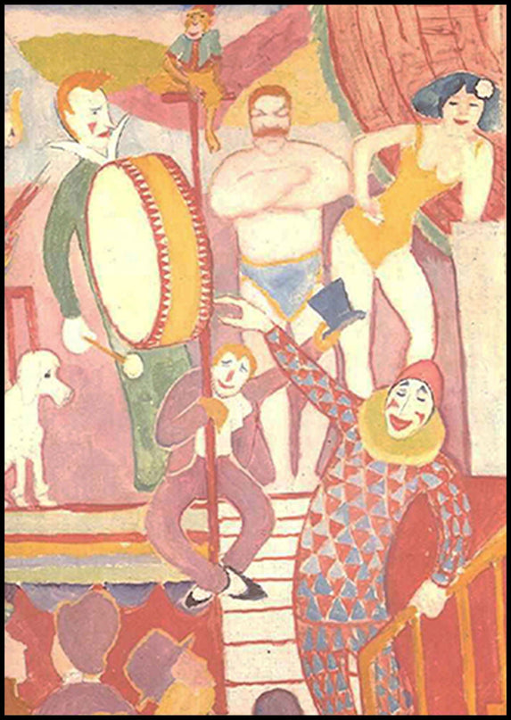 August Macke - Curcus Picture II