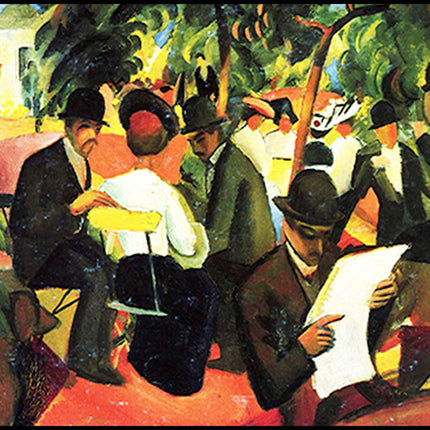 August Macke - Garden Restaurant