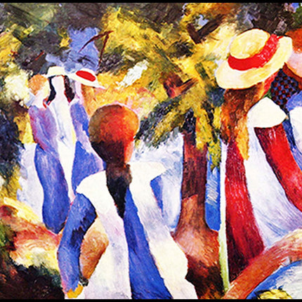 August Macke - Girls in Green