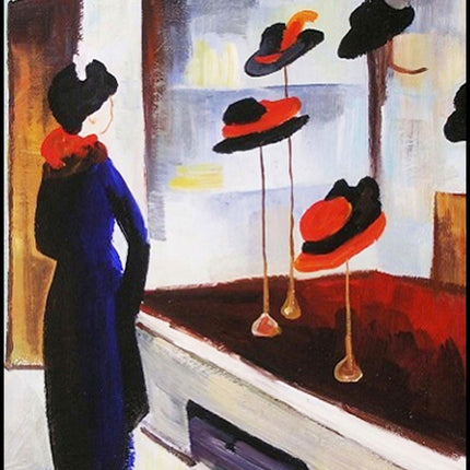August Macke - Hat Shop