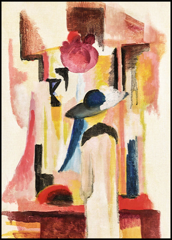 August Macke - Large Bright Showcase