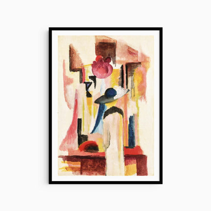 August Macke - Large Bright Showcase