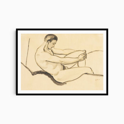 August Macke - Male Nude