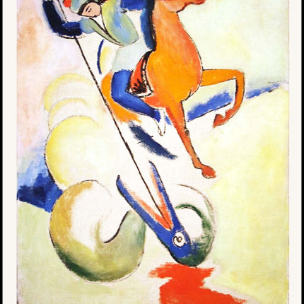 August Macke - Saint George Poster